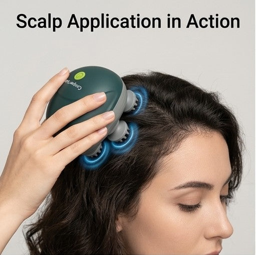 Rechargeable Electric Scalp Massager – Relax, Refresh & Revitalize