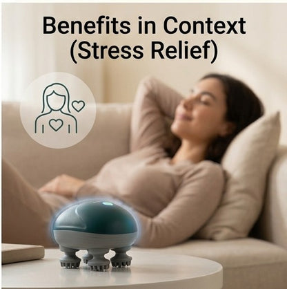 Rechargeable Electric Scalp Massager – Relax, Refresh & Revitalize