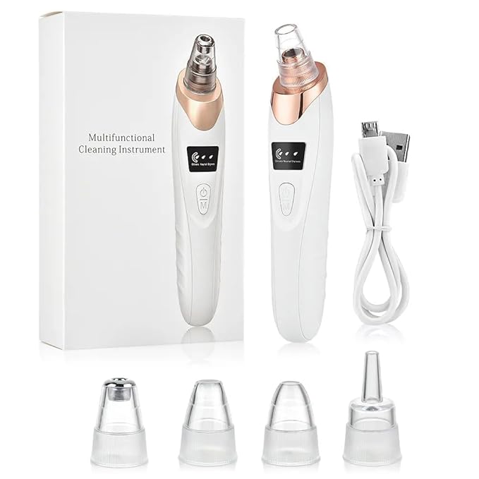 Rechargeable 4-in-1 Electric Facial Pore Cleanser