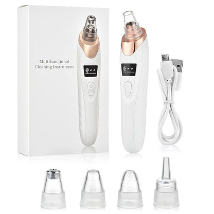 Rechargeable 4-in-1 Electric Facial Pore Cleanser