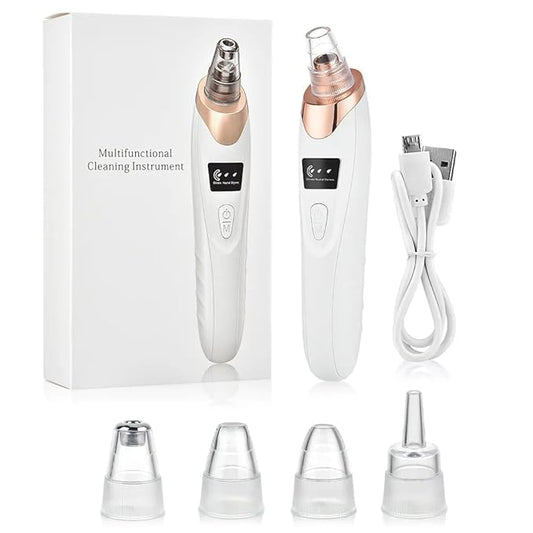 Rechargeable 4-in-1 Electric Facial Pore Cleanser