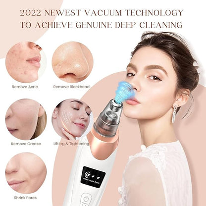 Rechargeable 4-in-1 Electric Facial Pore Cleanser