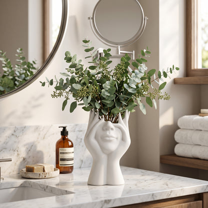 The Modern Muse: Female Form Sculptural Vase