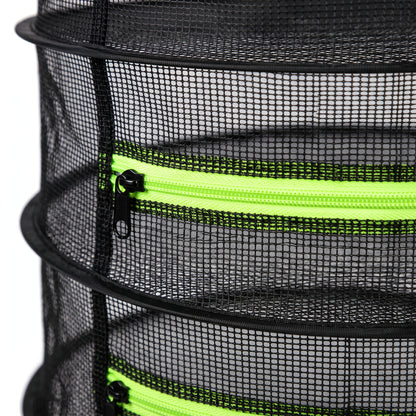 6-Layer Herb Drying Rack | Foldable Hanging Mesh Dryer for Herbs, Fruits, Plants & Seeds | Portable Outdoor Food Drying Rack with Multiple Layers