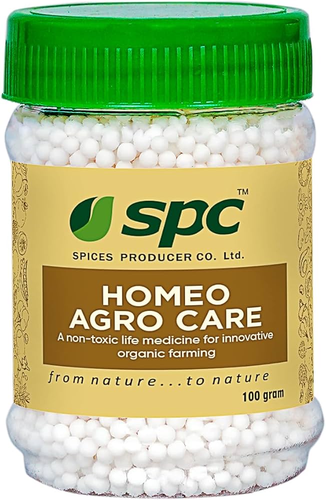 SPC Homeo Agro Care 100g | Plant Growth & Garden Care Granules | Home Gardening & Agriculture Plant Care Product
